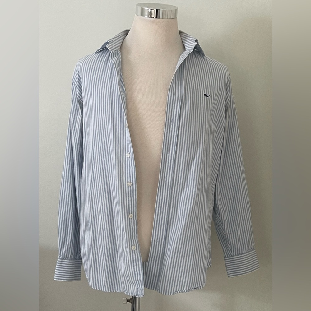 vineyard vines men's oxford stripe shirt